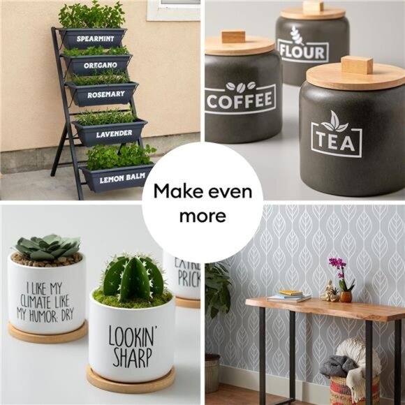 Cricut Value Permanent Vinyl - 50ft Rainbow Sampler, 12in x 12in Sheets - Picture 5 of 7